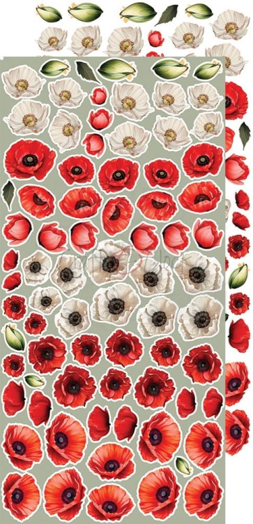 Zestaw dodatków 15x30 Heart Of The Sun - Flowers CC-C74-HOS-11 Craft O'Clock
