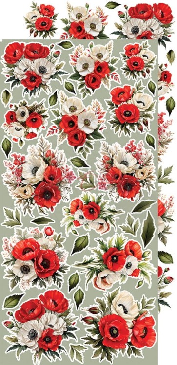 Zestaw dodatków 15x30 Heart Of The Sun - Flowers CC-C74-HOS-11 Craft O'Clock