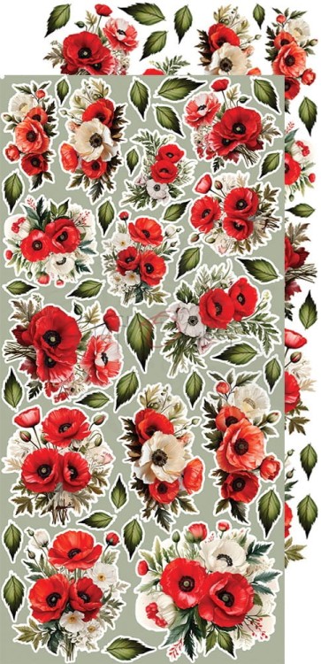 Zestaw dodatków 15x30 Heart Of The Sun - Flowers CC-C74-HOS-11 Craft O'Clock