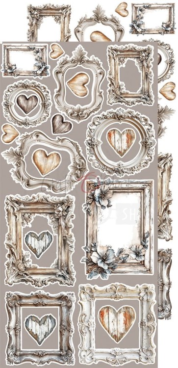 Zestaw dodatków 15x30 Heart Of The Sun - Heart CC-C74-HOS-12 Craft O'Clock