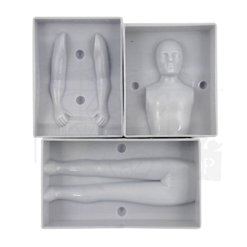 Foremka plastikowa Lalka 3d 21cm Pentart