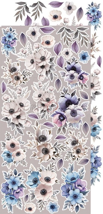 Zestaw dodatków 15x30 It's My Party - Flowers CC-C75-IMP-11 Craft O'Clock