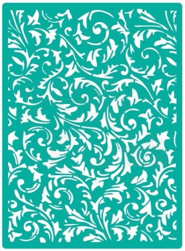 Szablon samoprzylepny Tło bluszcze ornamenty 583 Unicatti