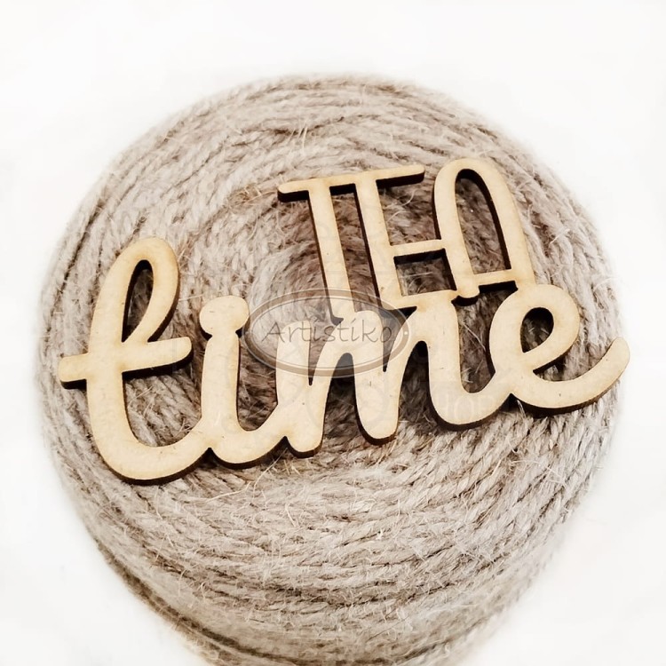 Napis HDF - Tea time 1 - Artistiko