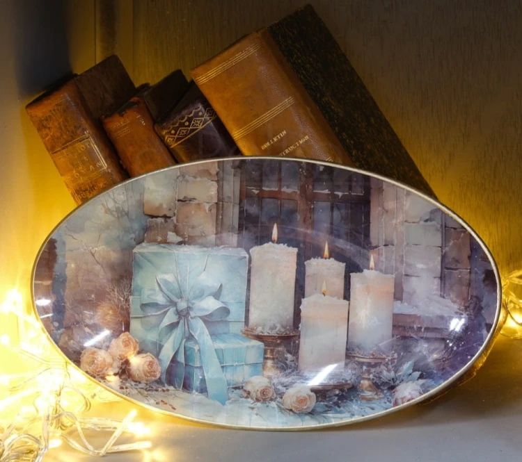 Papier do decoupage klasyczny 23.3x17.4 Winter's Tale 2 LBD400.2 LaBlanche