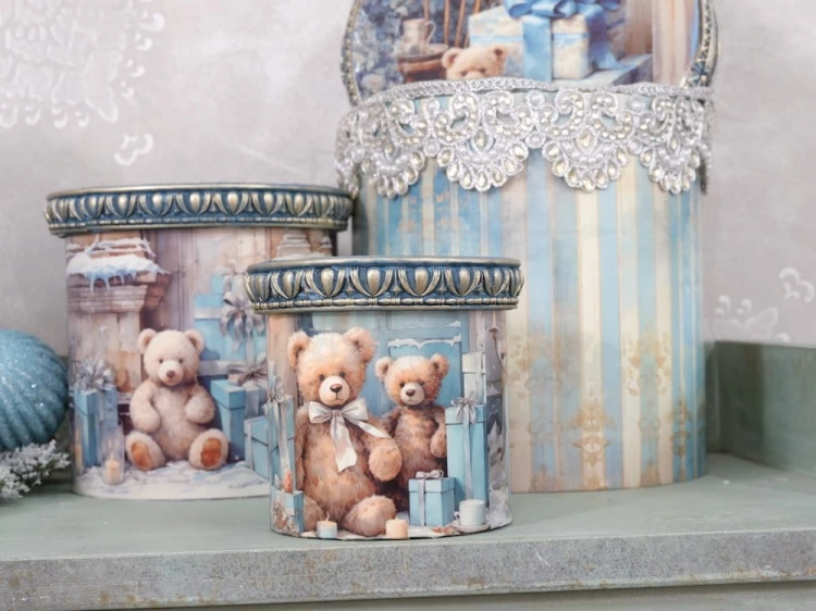 Papier do decoupage klasyczny 25.7x16.6 Winter's Tale 3 LBD400.3 LaBlanche