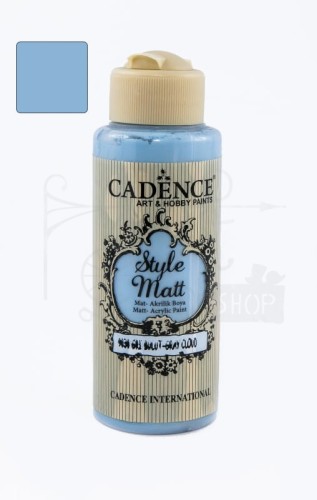 Farba akrylowa matowa Style Matt szara chmura 120ml S9030 Cadence