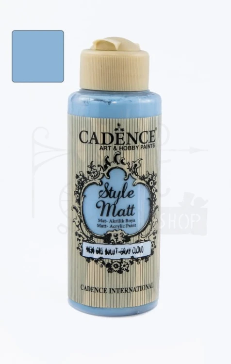 Farba akrylowa matowa Style Matt szara chmura 120ml S9030 Cadence