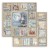 Zestaw papierów do scrapbookingu 20x20 Silent Sea SBBS125 Stamperia