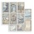 Zestaw papierów do scrapbookingu 20x20 Silent Sea SBBS125 Stamperia