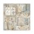 Zestaw papierów jednostronnych do scrapbookingu 20x20 Silent Sea 22ark SBBSXB12 Stamperia