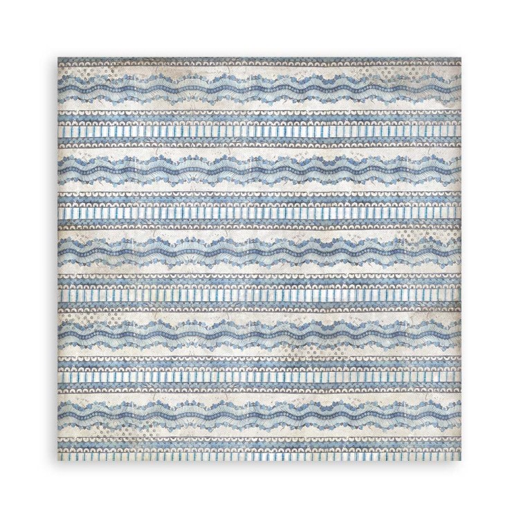 Zestaw papierów jednostronnych do scrapbookingu 20x20 Silent Sea 22ark SBBSXB12 Stamperia