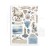 Papier washi A5 Silent Sea 8 ark SBW19 Stamperia