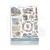 Papier washi A5 Silent Sea 8 ark SBW19 Stamperia