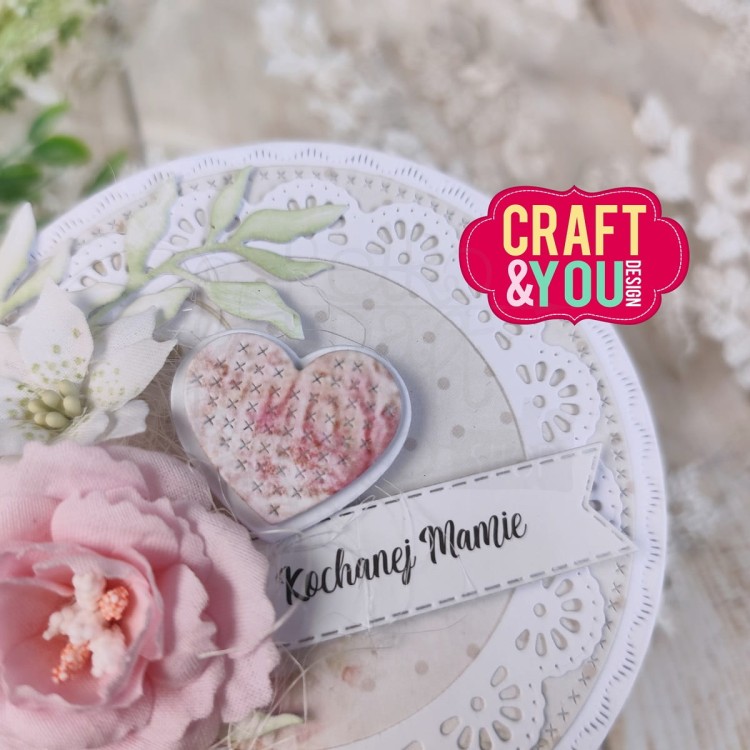 Wykrojniki Koła bazy z przeszyciami CW348 Craft&amp;You Design