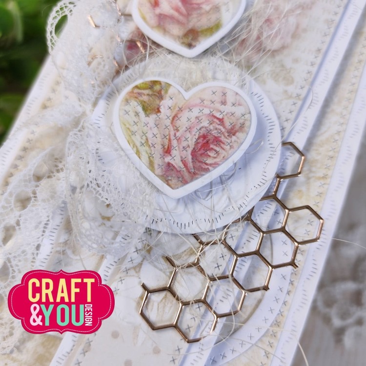 Wykrojnik Tło plaster miodu CW344 Craft&amp;You Design