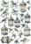 Rub-on transfer A4 Josephine 1 LBRO165 LaBlanche