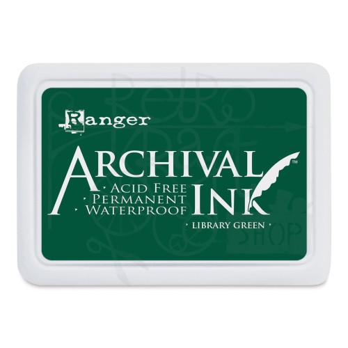 Tusz Archival Ink Pad Library Green AIP31475 Ranger