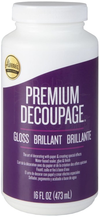 Klej Premium Decoupage Gloss połysk 473ml 40920 Aleene's