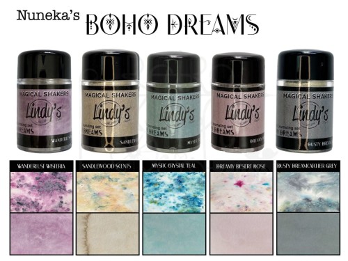Zestaw Pigmentów Magical Shaker Set Boho Dreams 5x10g MSHAKER-SET-10 Lindy's
