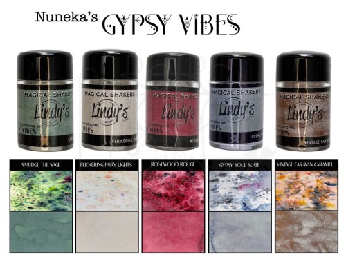 Zestaw Pigmentów Magical Shaker Set Gypsy Vibes 5x10g MSHAKER-SET-11 Lindy's