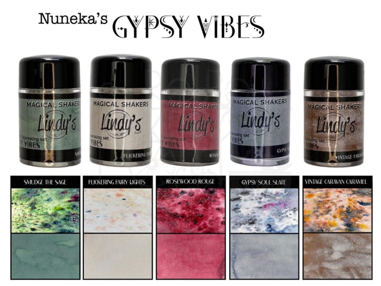 Zestaw Pigmentów Magical Shaker Set Gypsy Vibes 5x10g MSHAKER-SET-11 Lindy's