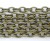 Łańcuszek metalowy 7 - 5x3.5mm - brąz 1mb