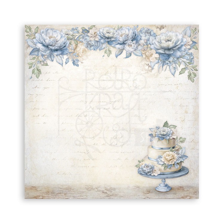 Zestaw papierów jednostronnych do scrapbookingu 20x20 Timeless 22ark SBBSXB13 Stamperia