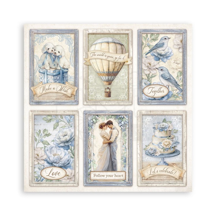 Zestaw papierów jednostronnych do scrapbookingu 20x20 Timeless 22ark SBBSXB13 Stamperia
