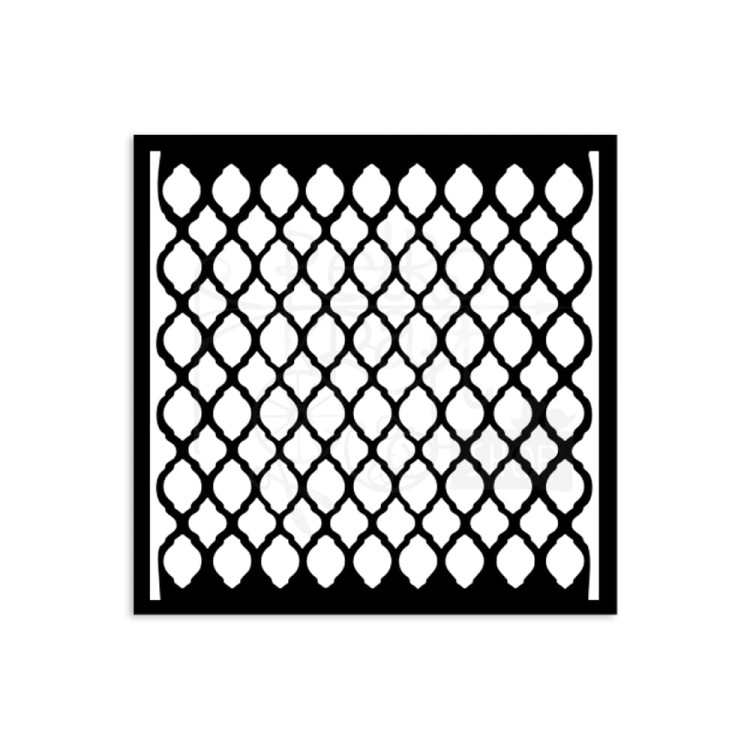 Szablon maska 12x12cm Timeless Siatka KSTDS48 Stamperia
