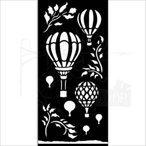 Szablon maska 12x25cm Timeless Balony KSTDL119 Stamperia