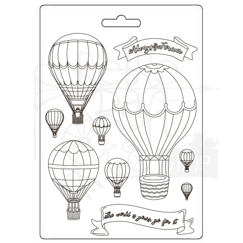 Foremka do odlewów A5 Timeless Balony K3PTA5672 Stamperia