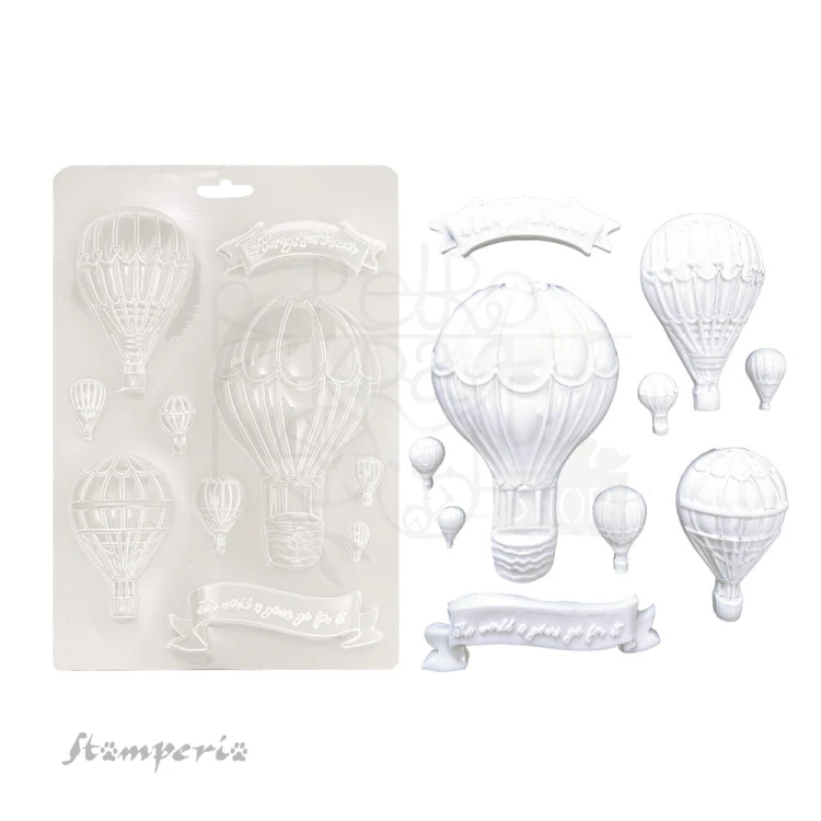 Foremka do odlewów A5 Timeless Balony K3PTA5672 Stamperia