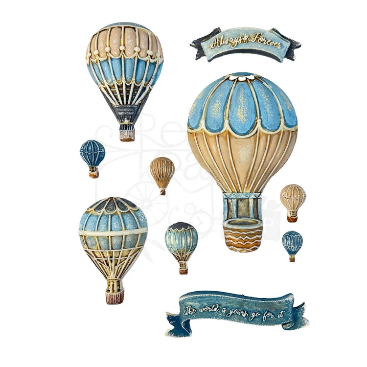 Foremka do odlewów A5 Timeless Balony K3PTA5672 Stamperia