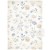 Papier ryżowy A6 Timeless 8szt tła DFSAK6041 Stamperia