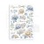 Papier washi A5 Timeless 8 ark SBW20 Stamperia