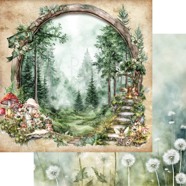 Zestaw papierów do scrapbookingu 30x30 The World of Fairies AA-TWOF-07 Alchemy of Art