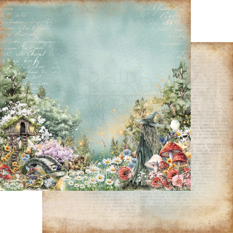 Zestaw papierów do scrapbookingu 30x30 The World of Fairies AA-TWOF-07 Alchemy of Art
