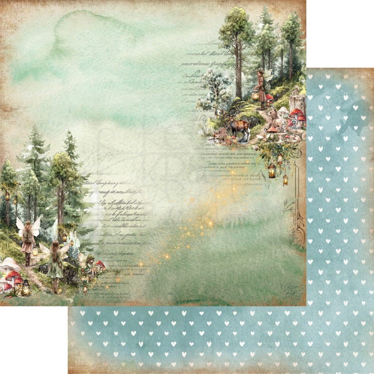 Zestaw papierów do scrapbookingu 30x30 The World of Fairies AA-TWOF-07 Alchemy of Art