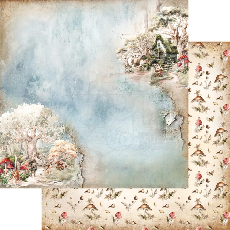 Zestaw papierów do scrapbookingu 20x20 The World of Fairies AA-TWOF-08 Alchemy of Art
