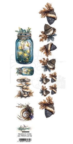 Pasek 5x30 The World of Fairies Świetliki AA-TWOF-EXT-02 Alchemy of Art