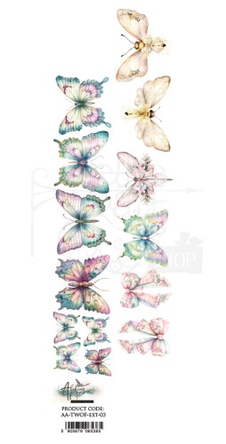 Pasek 5x30 The World of Fairies Motyle AA-TWOF-EXT-03 Alchemy of Art