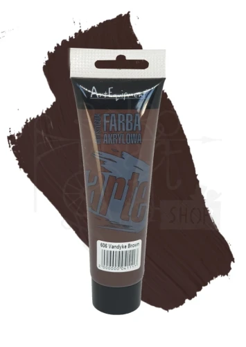 Farba akrylowa 606 Vandayke Brown 100ml