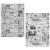 Zestaw papierów Tissue Paper A5 Newspapers 24 arkusze ME003 Ciao Bella