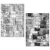 Zestaw papierów Tissue Paper A5 Newspapers 24 arkusze ME003 Ciao Bella