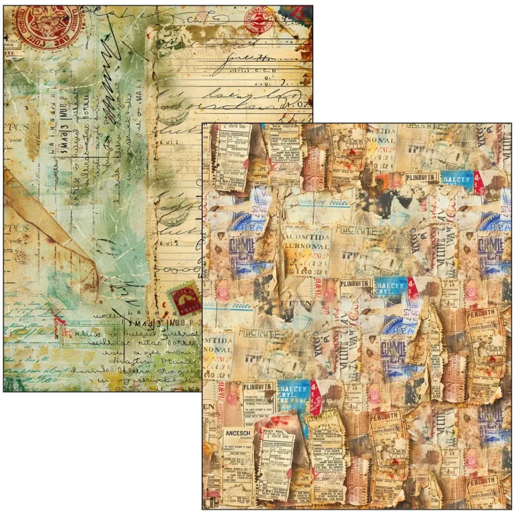 Zestaw papierów Mixed Media Book A4 Journey Ahead 50 arkuszy MA006 Ciao Bella