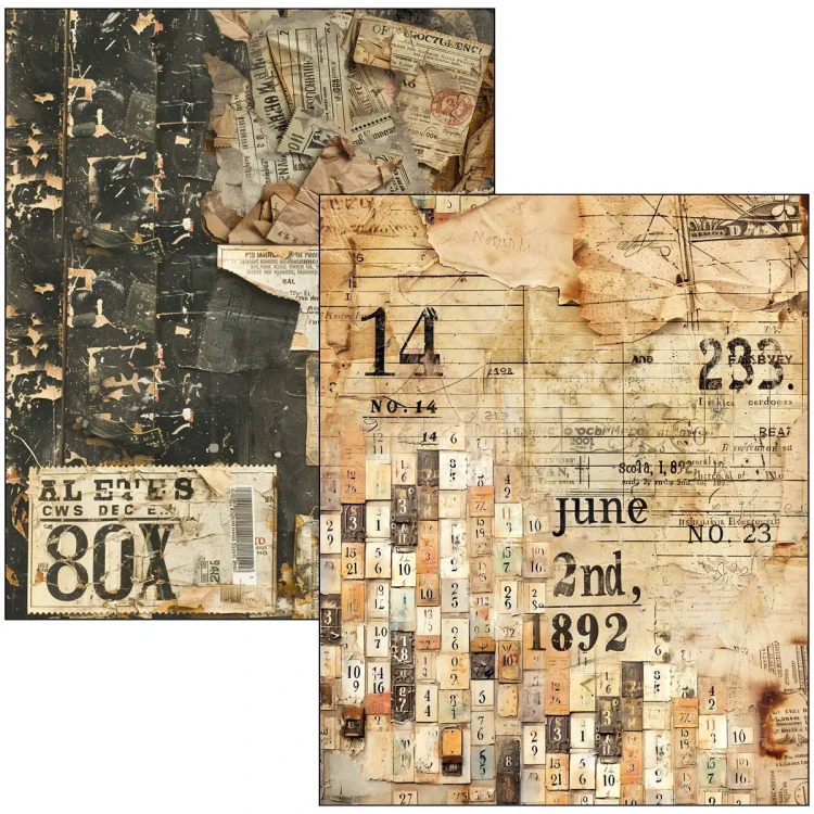 Zestaw papierów Mixed Media Book A4 Journey Ahead 50 arkuszy MA006 Ciao Bella