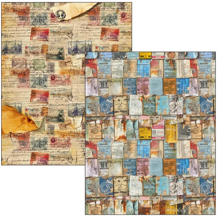Zestaw papierów Mixed Media Book A4 Journey Ahead 50 arkuszy MA006 Ciao Bella