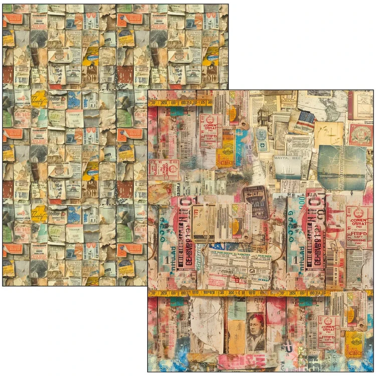 Zestaw papierów Mixed Media Book A4 Journey Ahead 50 arkuszy MA006 Ciao Bella