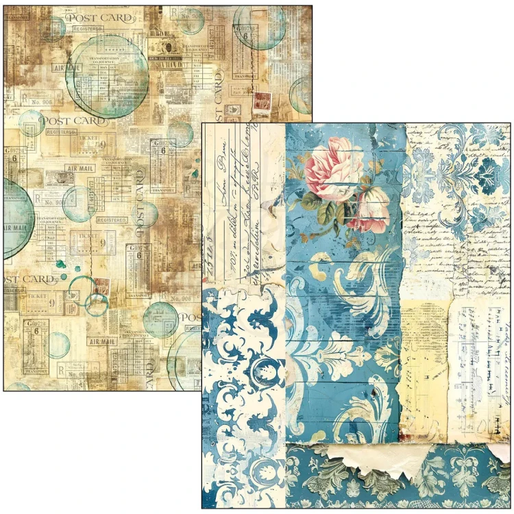 Zestaw papierów Mixed Media Book A4 Quintessential 50 arkuszy MA003 Ciao Bella